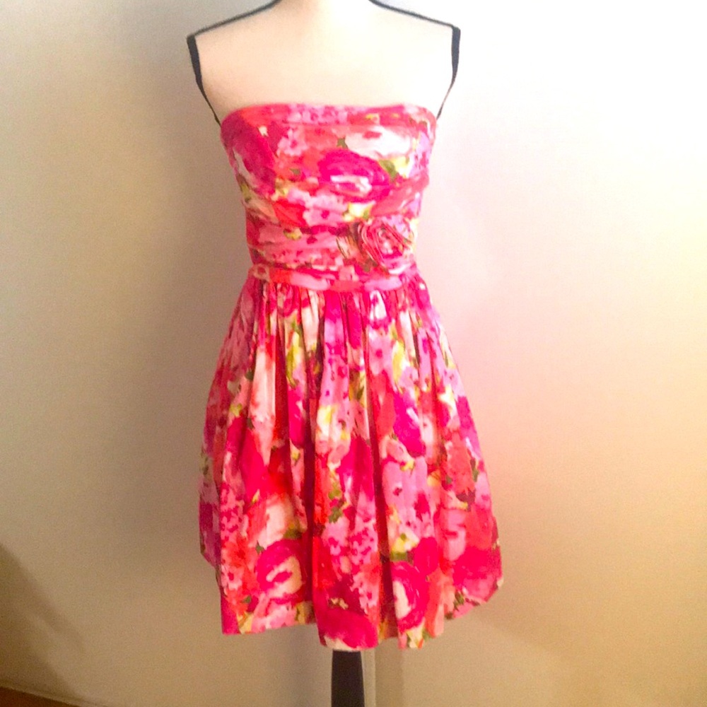 B. Darlin Strapless Party Dress